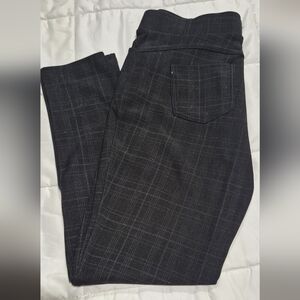 Stylish Black Plaid Women's Pants